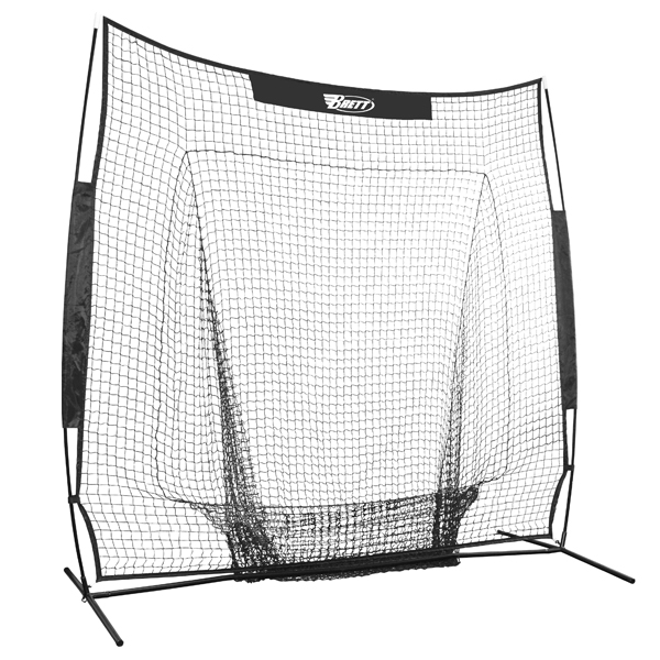 브렛 프로 휴대용 배팅및투수 연습망 8*8