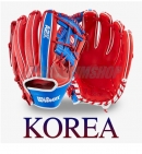 [윌슨] KOREA WTA2K20KR1787RB 11.75' 내야 글러브 (레드/블루)