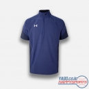 [언더아머] UA 스쿼드 코치's 1/4 집업 반팔 바람막이 1351318 (네이비 410)