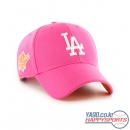 [47브랜드] LA 다저스 '47 1988 월드시리즈 언더바이저 MVP 스냅백 모자 (마젠타/망고) SUMVP12WBP-MA88