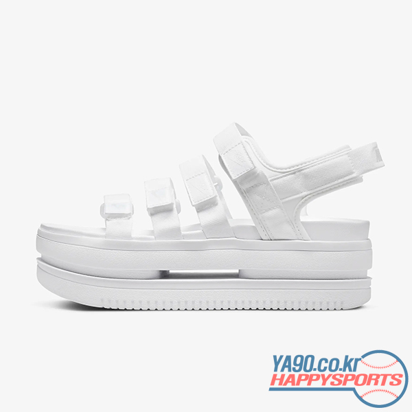 [나이키] 아이콘 클래식 여성 샌들 DH0224-100 (화이트)