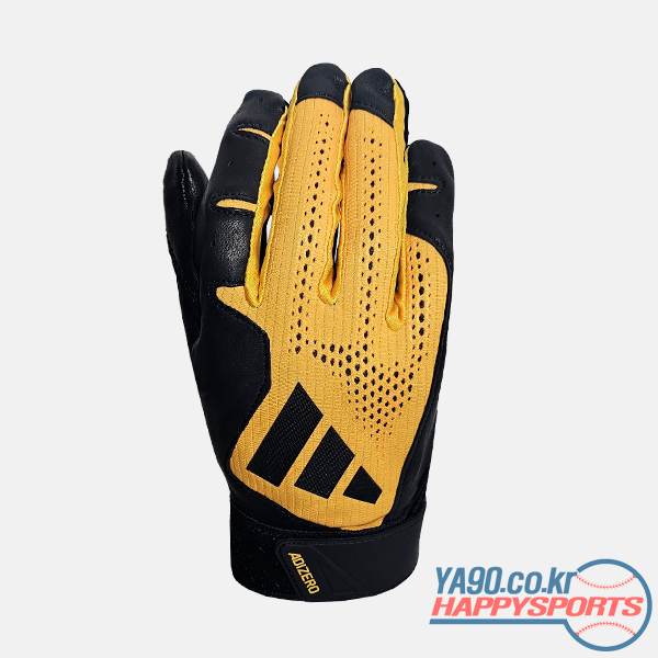 [아디다스] 아디제로 5 배팅장갑 MBA AB0409 (골드/블랙) 피츠버그 배색