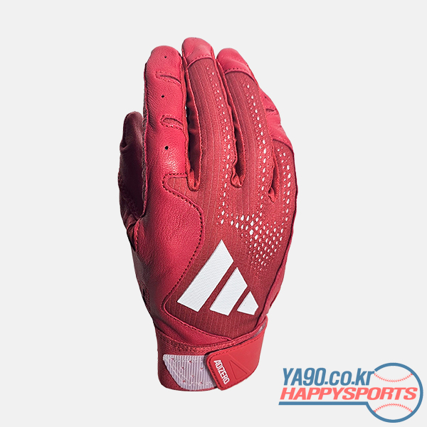 [아디다스] 아디제로 5 배팅장갑 MBA AB0409 (레드/화이트/레드) 기아타이거즈배색