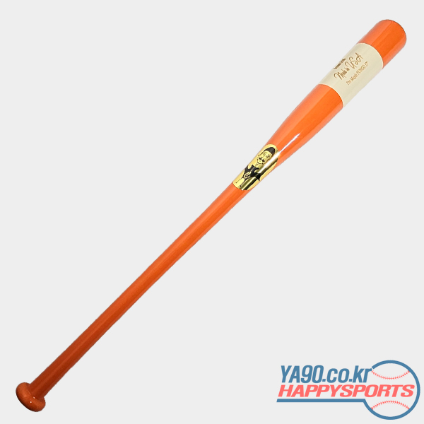 [버드맨] 프로 메이플 나무배트 FUNGO (오렌지/골드)