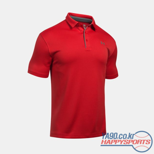 [언더아머] UA 테크 폴로 셔츠 1290140 (레드 600)