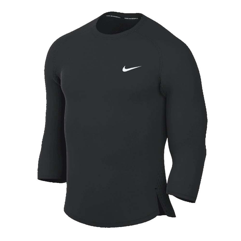 [나이키] 드라이핏 남성 팀 슬리브 탑 7부 티셔츠 DO9173-010 (블랙)