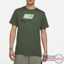 [나이키] 스포츠웨어 반팔 티셔츠 DB6523-335 (그린/블랙)