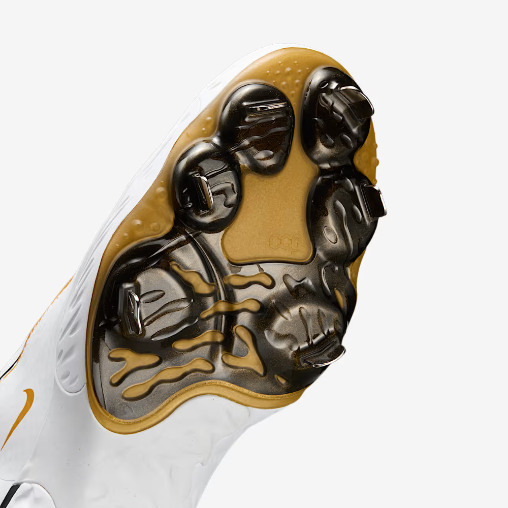 나이키 알파 허라치 엘리트 4 로우 징스파이크 야구화 FD2745-119 화이트 블랙 골드