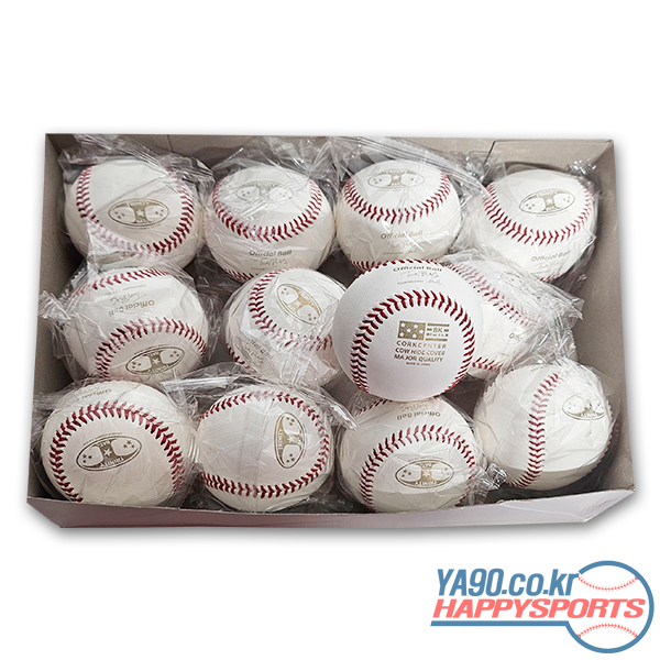 [TRINITY] 2024 트리니티 BK급 시합구 야구공 1타스, 12개