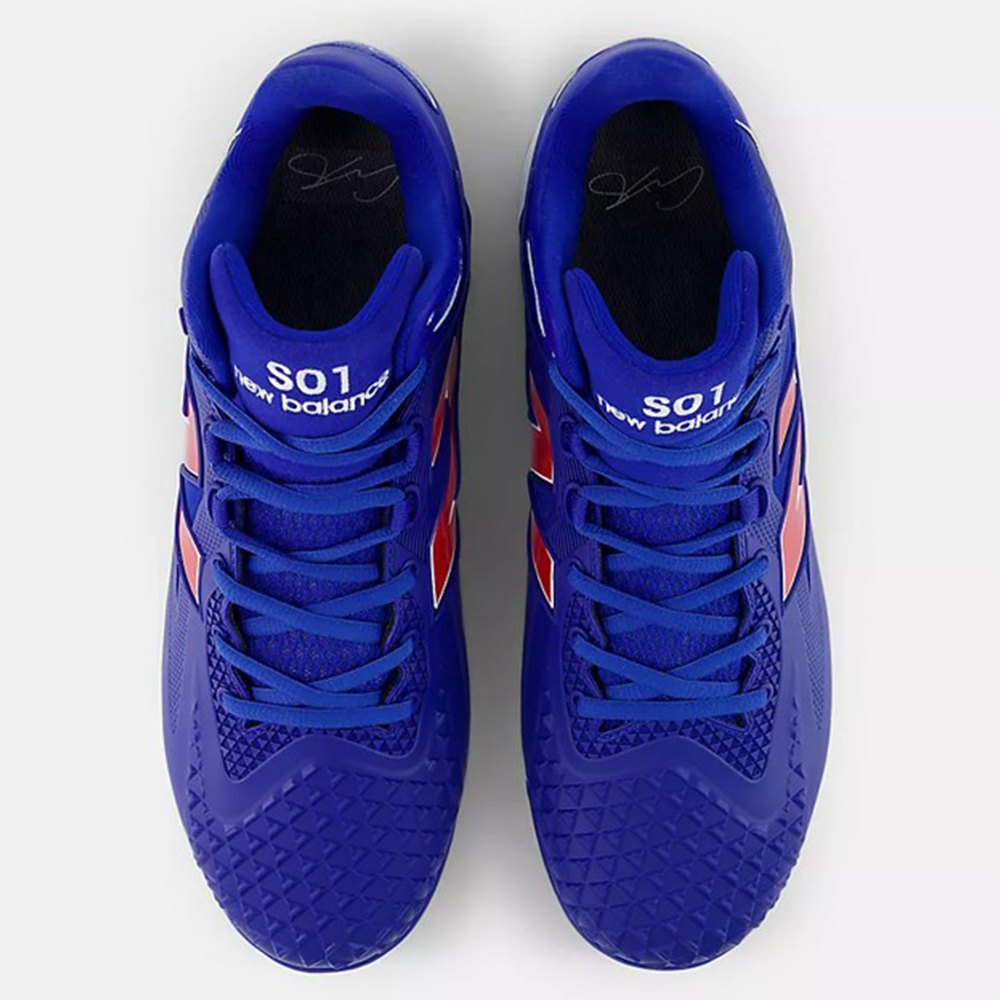 뉴발란스 퓨얼셀 오타니 1 징스파이크 야구화 MSHOTT1 블루 레드