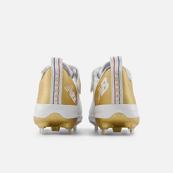 뉴발란스 NB 퓨얼셀 v8 징스파이크 야구화 L4040HC8 화이트 골드