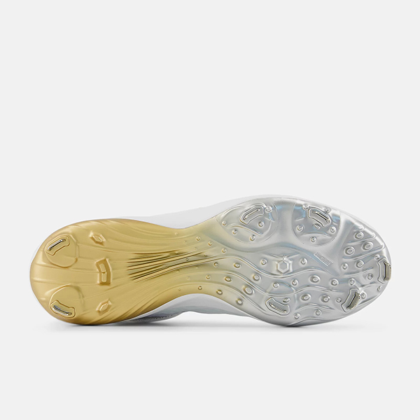 뉴발란스 NB 퓨얼셀 v8 징스파이크 야구화 L4040HC8 화이트 골드