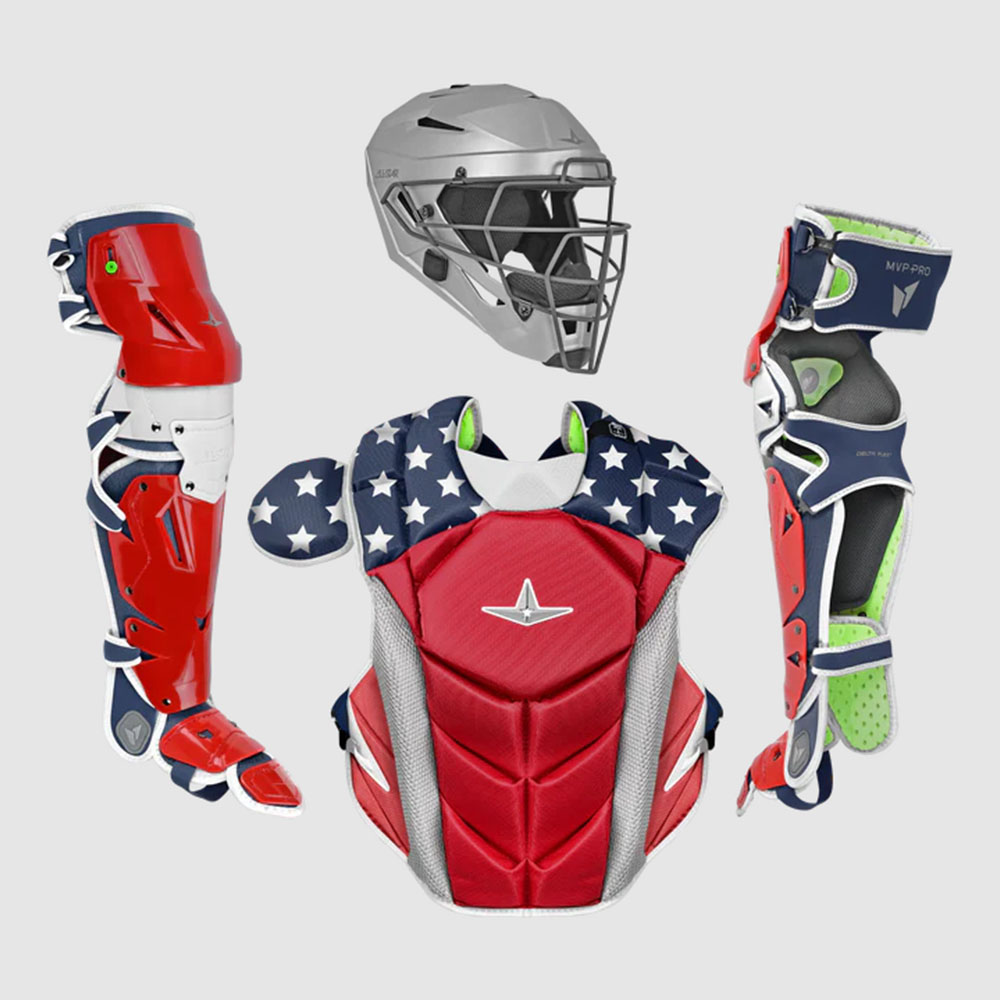 올스타 MVP PRO 포수장비 세트 CKCC-5-LGE-USA USA
