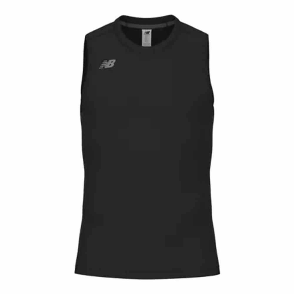 뉴발란스 페이스 민소매 탑 슬리브리스 TMMT767 TBK 블랙