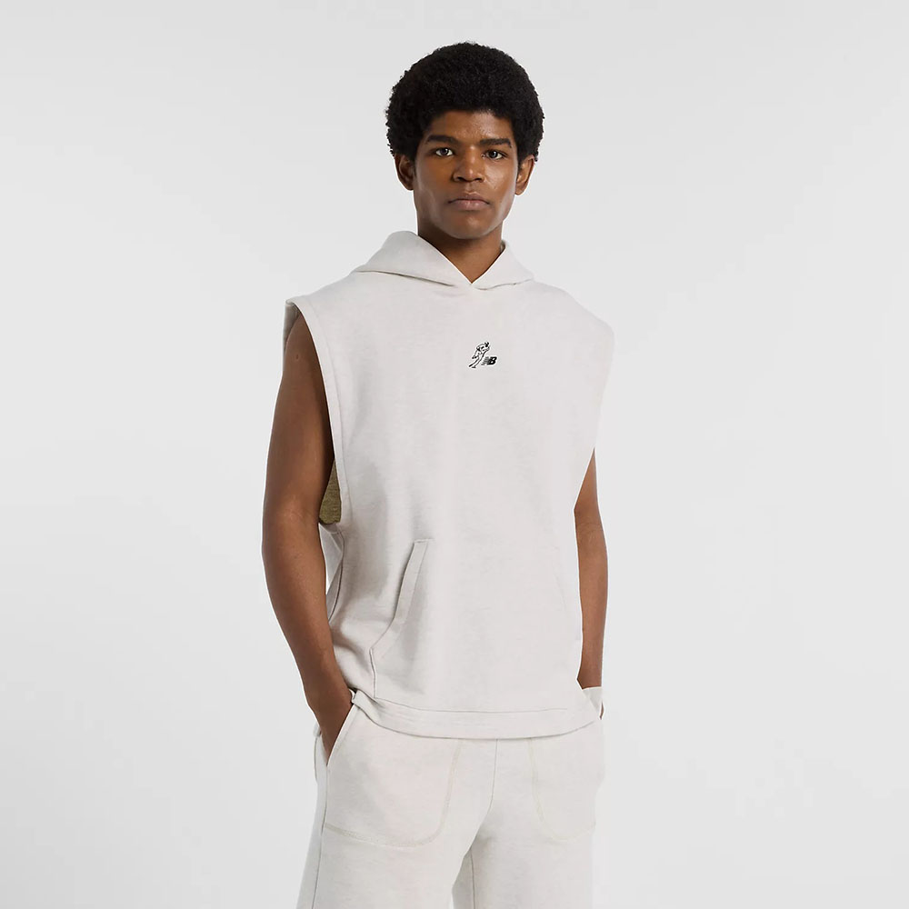 뉴발란스 쇼헤이 시그니처 민소매 후드티 MT51743OTH 오트밀