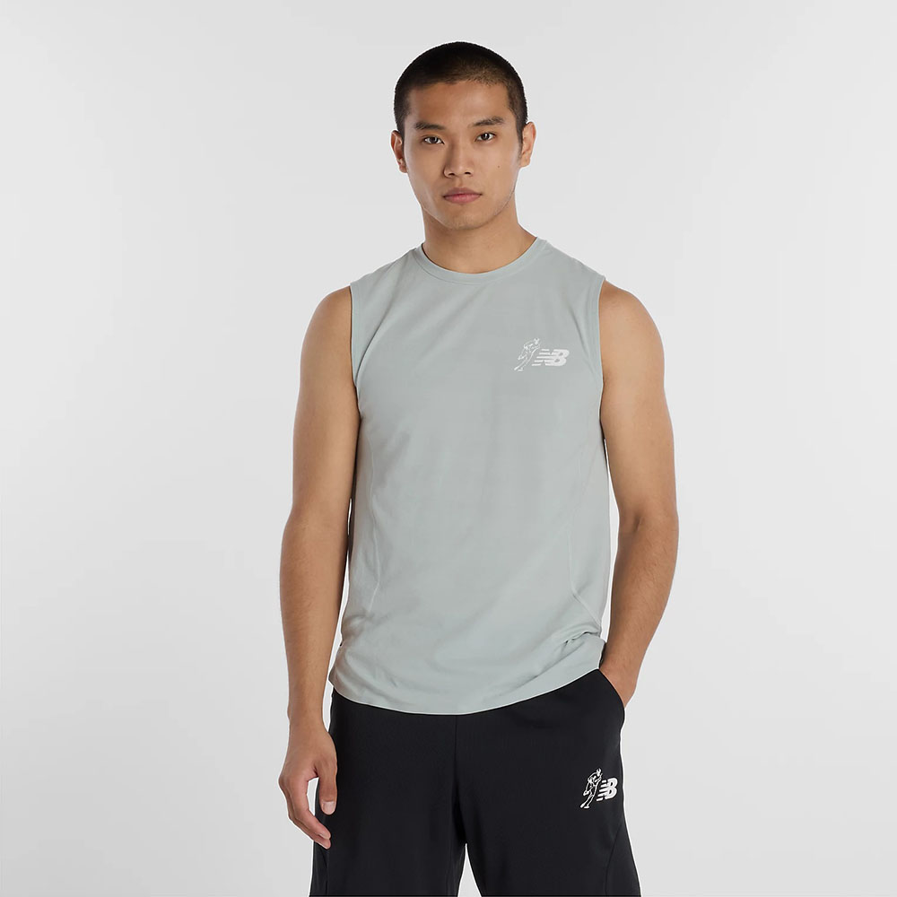 뉴발란스 쇼헤이 퍼포먼스 민소매 탑 MT61Z3XDAAQ 그레이