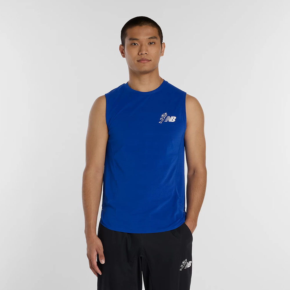 뉴발란스 쇼헤이 퍼포먼스 민소매 탑 MT61Z3XDTRY 블루