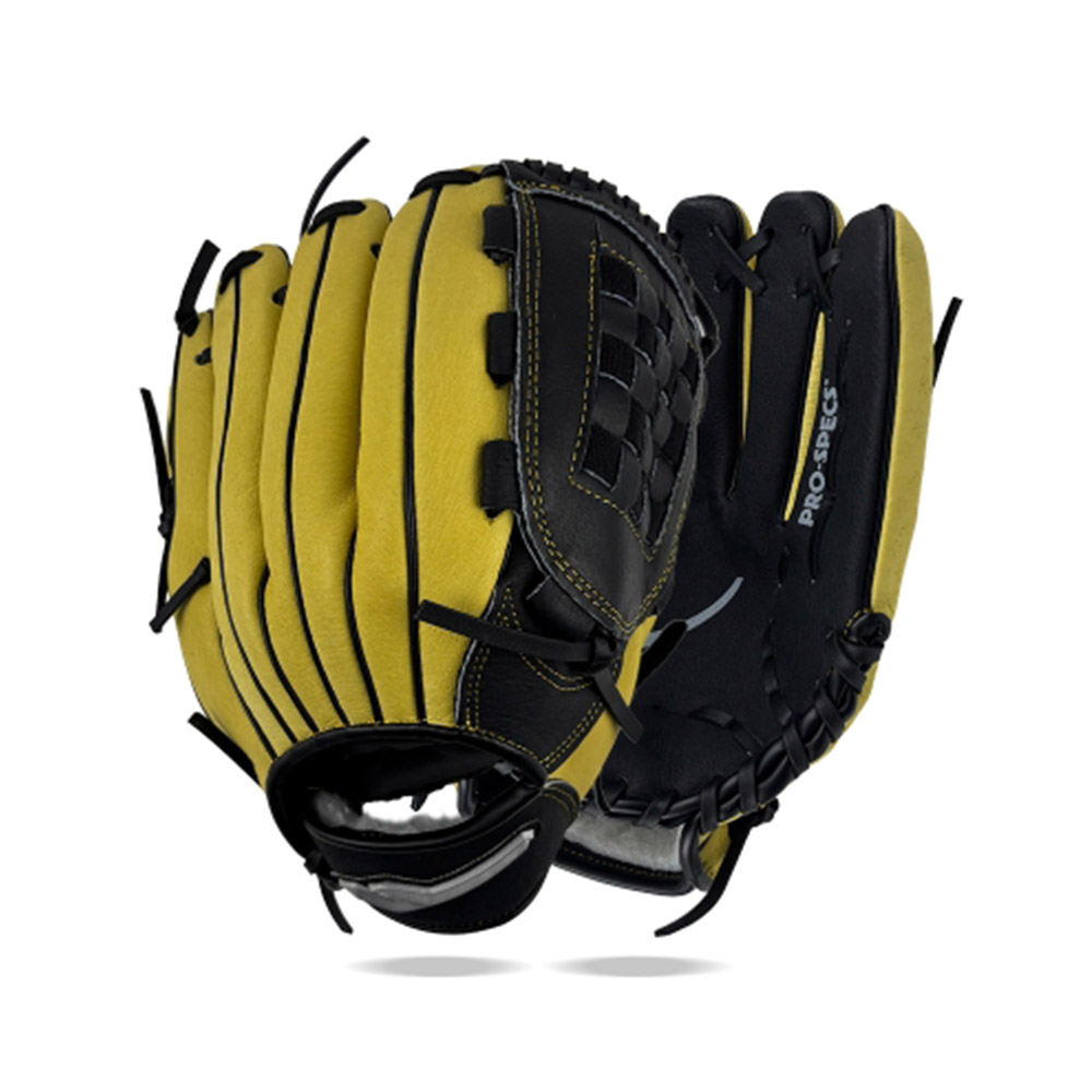 프로스펙스 엔트리 투수 올라운드 글러브 12인치 블랙/옐로우 BBY 초보입문용
