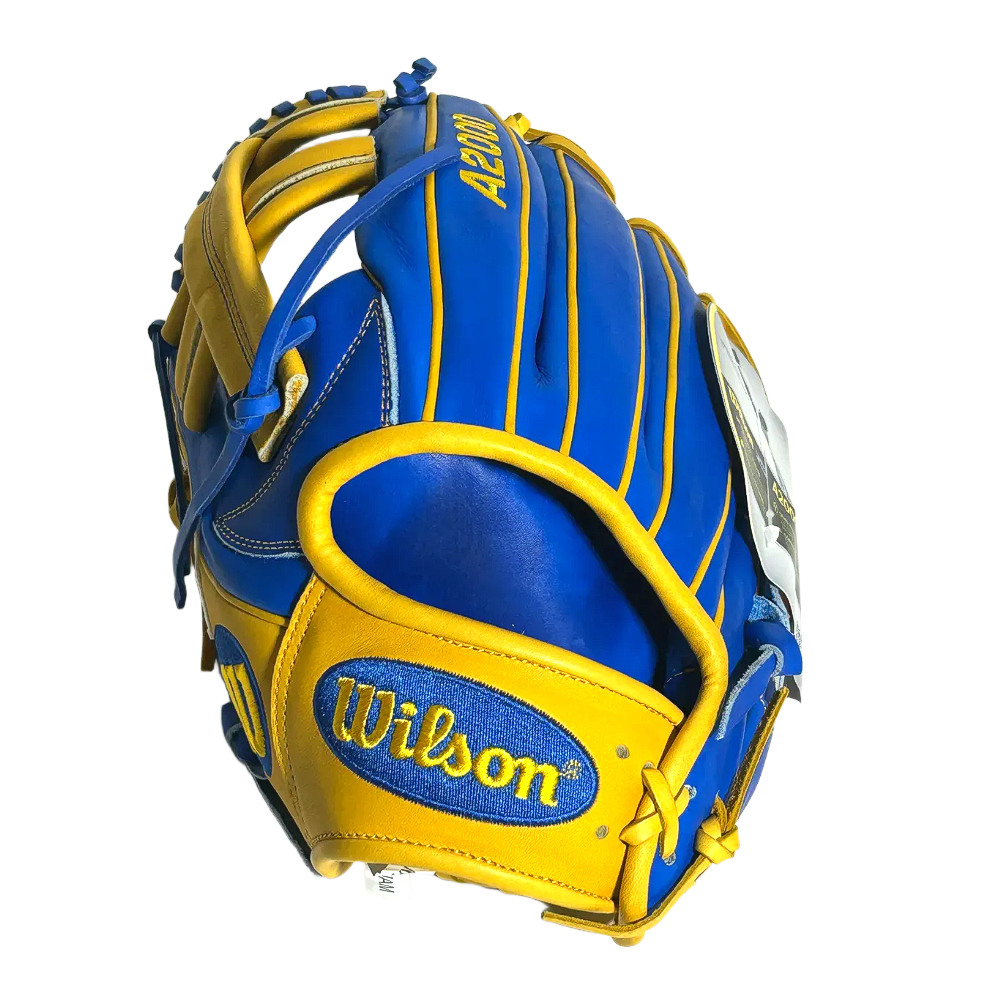 [Wilson] 윌슨 A2000 샵오더 Pro -Stock EL3 11.75인치 옐로우블루 내야수용 글러브 좌투용